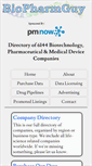 Mobile Screenshot of biopharmguy.com